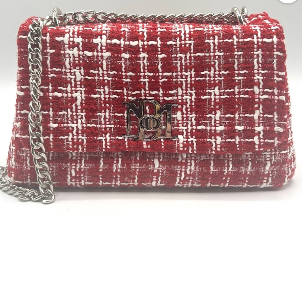 🆕Bagley Mishka tweed messenger bag